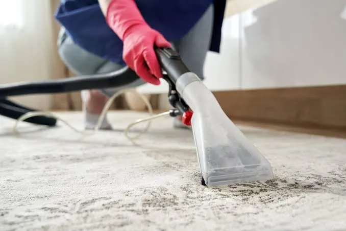 Higienização profissional de tapete